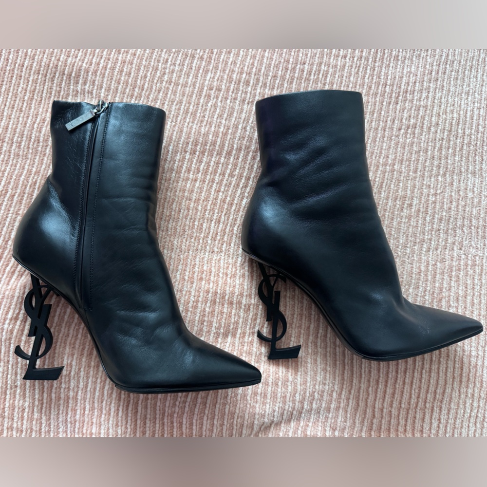 Saint Laurent YSL Heeled Boots - Picture 8 of 8